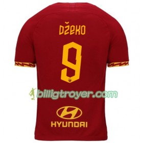 Billige Fotballdrakter AS Roma Dzeko 9 Hjemmedraktsett 2019/20 Kortermet